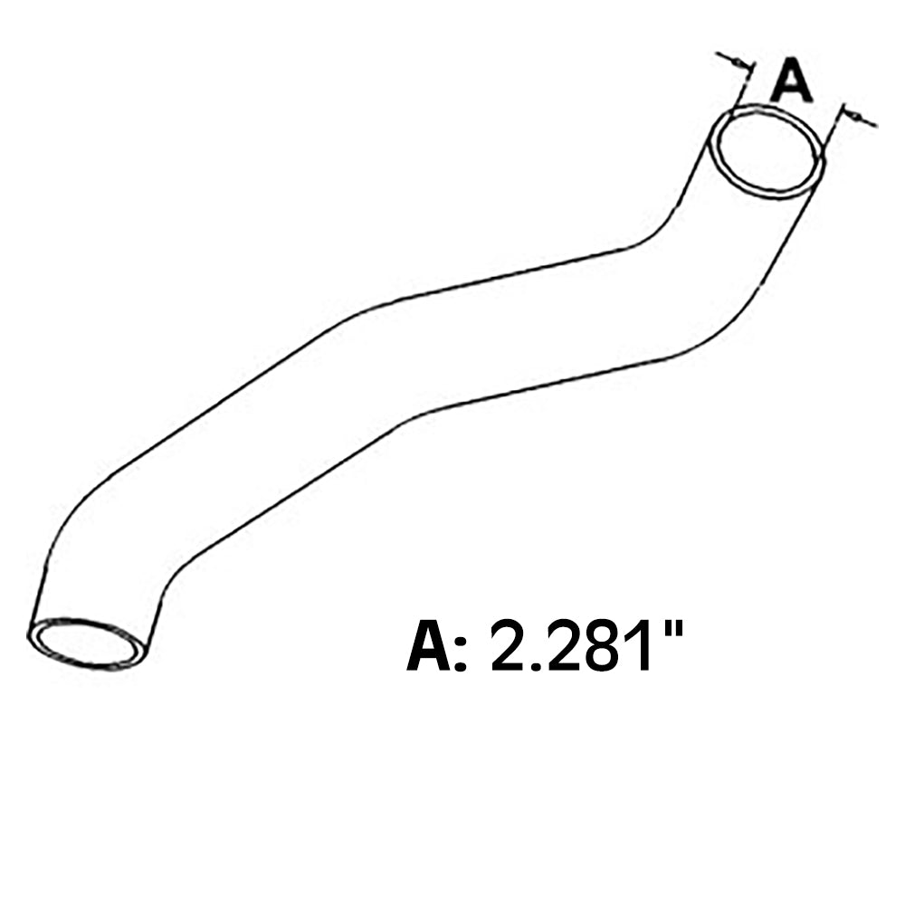 Lower Radiator Hose Fits John Deere 4320 4520 R48427