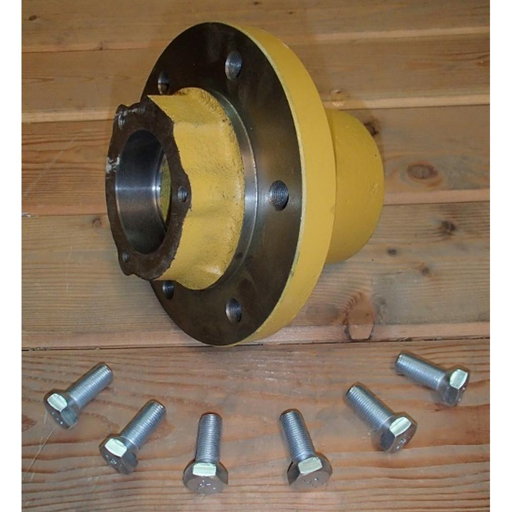 Front Wheel Hub with 6 Bolts Fits Massey Ferguson Replaces R48763W-BOLTS
