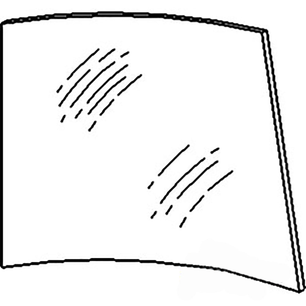 Cab Glass - Upper Door LH Fits John Deere 4050 4240 4230 4630 4440 4040 4430 425