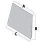 R50758 Fits John Deere Rear w/ Latch Glass for Models 2140, 2350, 2550, 2750, 29