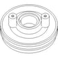 R53031 Fits John Deere Tractor 3010 3020 4000 4020 4230 Crankshaft Pulley R47624