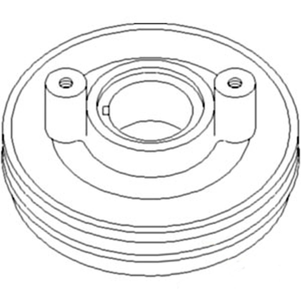 Crankshaft Pulley Fits John Deere 3010 4000 4020 4230 3020 R53031 R47624 R34366