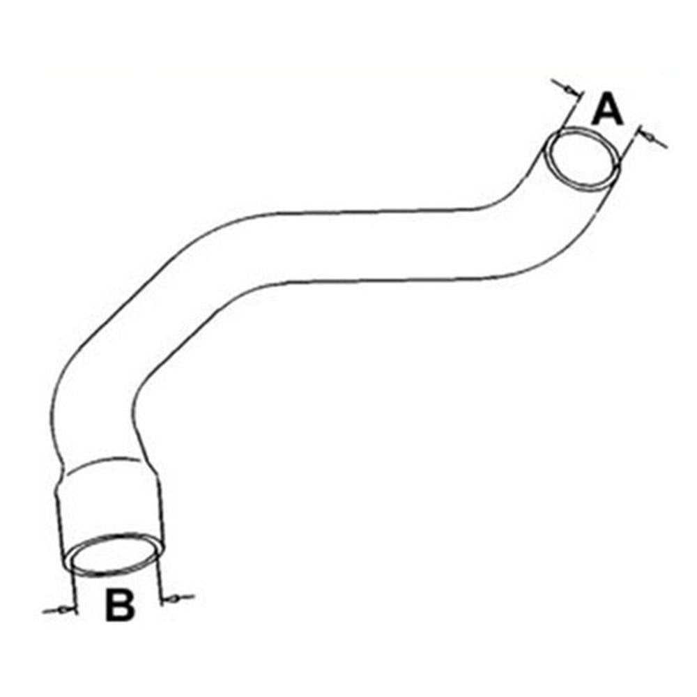 Radiator Hose - Lower Fits John Deere 4430 4630 R52430