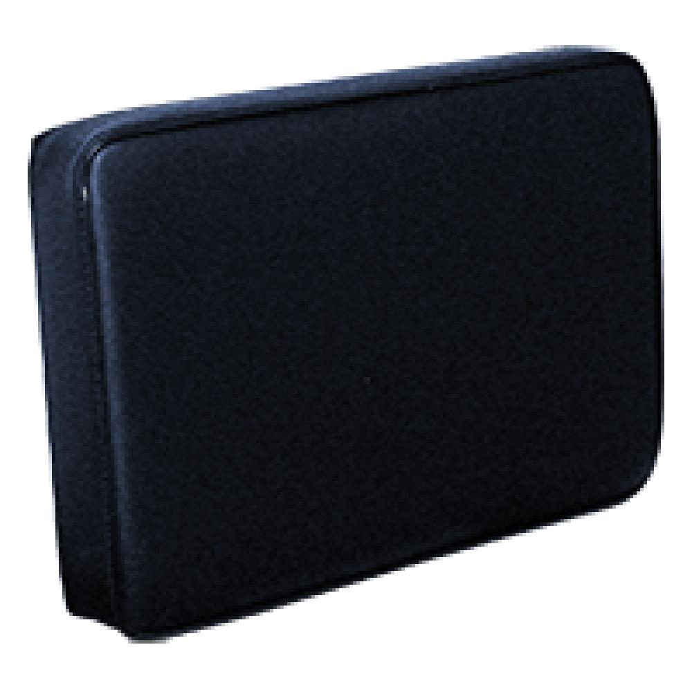 R6140 New Black Vinyl Seat Back on Wood Fits Case-IH Crawler Models 450 450