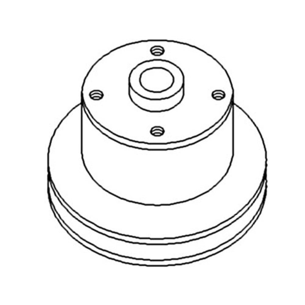 R70435 New Water Pump Pulley Fits John Deere Tractor 1140 2040 2150 2240 2255