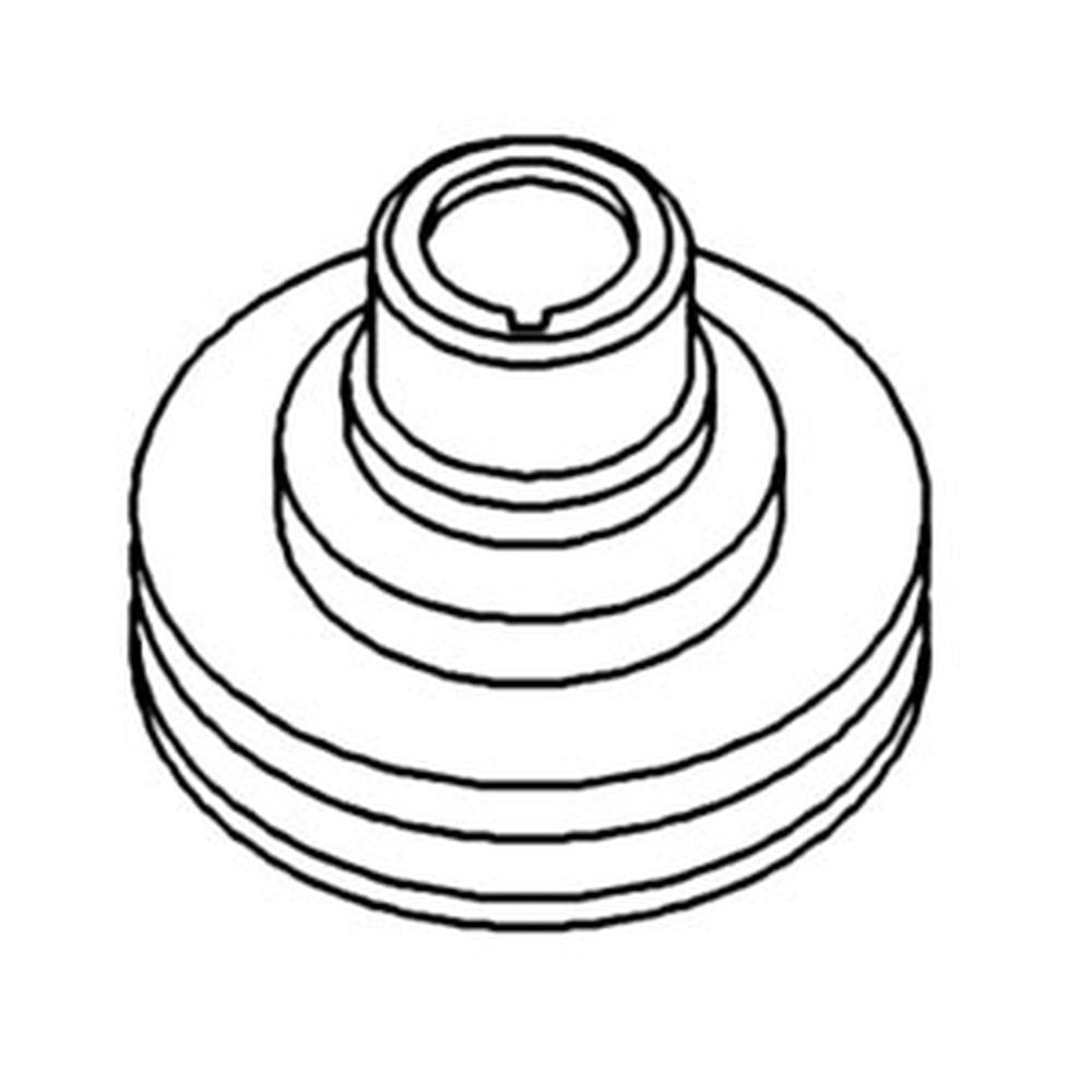 R59312 New Crankshaft Pulley Fits John Deere 210C 290D 482C T24440