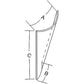 WN-R93147-PEX Glass, Lower, RH Fits John Deere 4050 4250 4450 4650