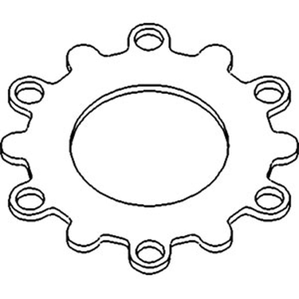 R95211 Transmission Plate Fits John Deere Tractor 6810 6910 7600 7610 7700