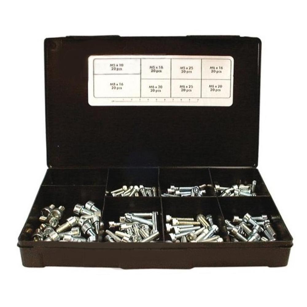 160 Piece Kit of Handypac Allen Head Metric Screws