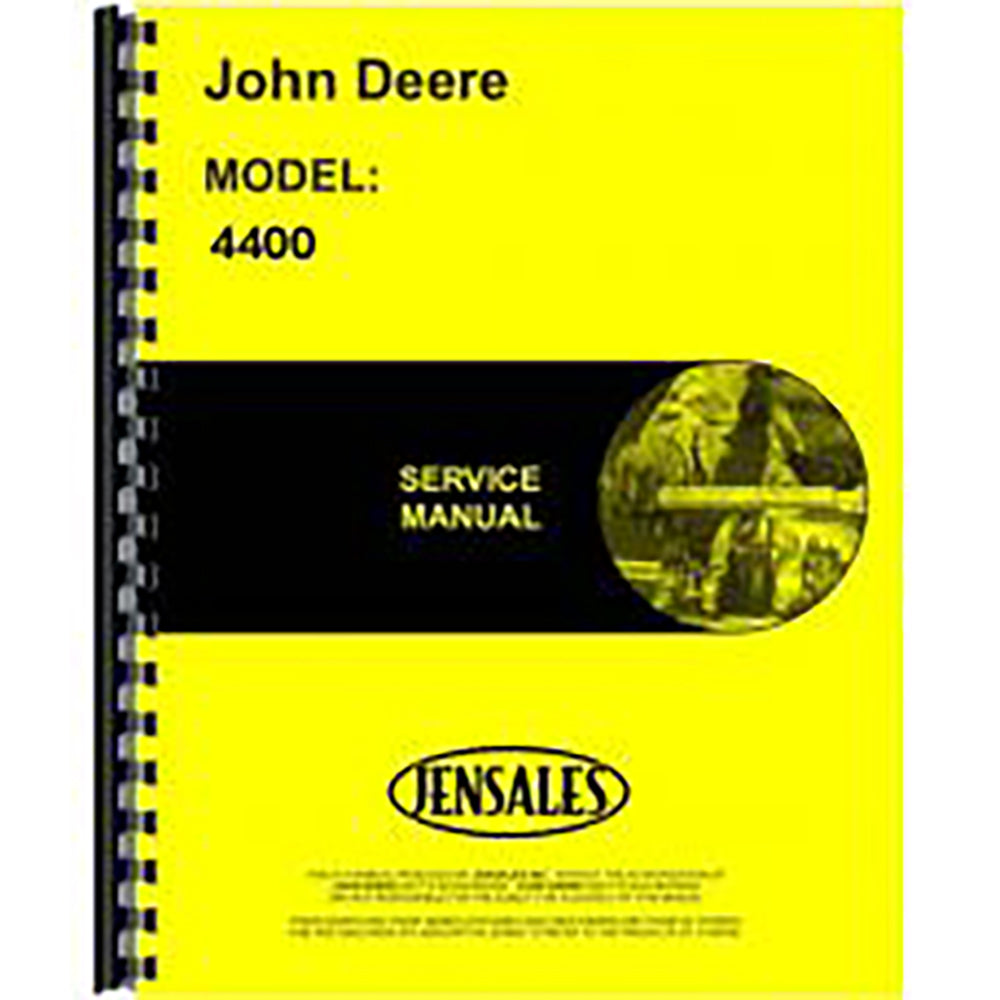 Service Manual Fits John Deere 4400