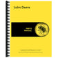 Parts Manual Fits John Deere JD-P-PC1122