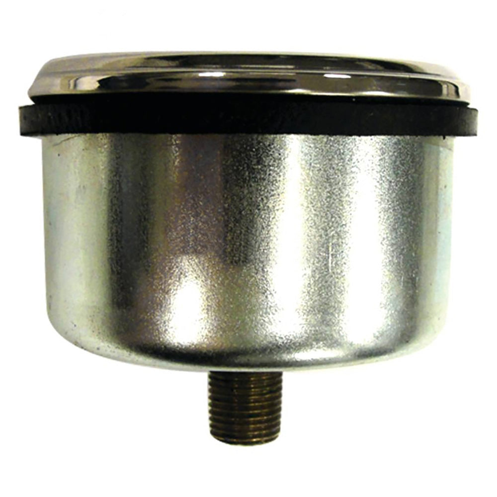 Oil Pressure Gauge Fits Universal Products Replaces 70207834-CHROME/BLACK