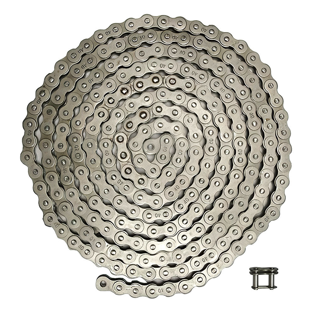 WN-RC40IMP-PEX Chain, Roller, #40 Fits Miscellaneous VARIOUS