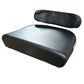 New Black Seat Cushion Set with Backrest & Bottom Cushion Fits Massey Ferguson M