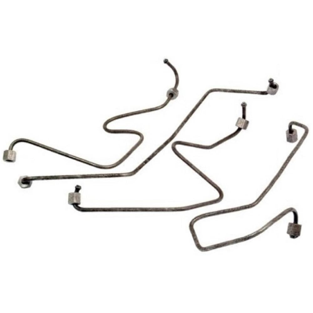 Fuel Injector Line Pipe Kit 4 Cylinder Fits Ford 5600 5610 650 6600 6610 6700