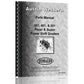 Parts Manual For Austin Western Pacer 401 Grader (W/ Power Shift Transmission)