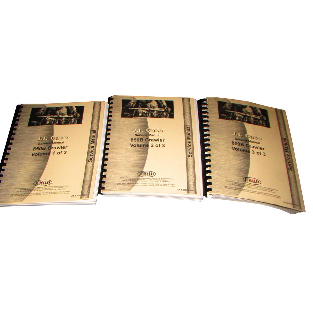 Service Manual Fits Case Replaces CA-S-850B CRLR