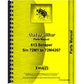 Parts Manual Fits Caterpillar Replaces CT-P-613SC72M1+