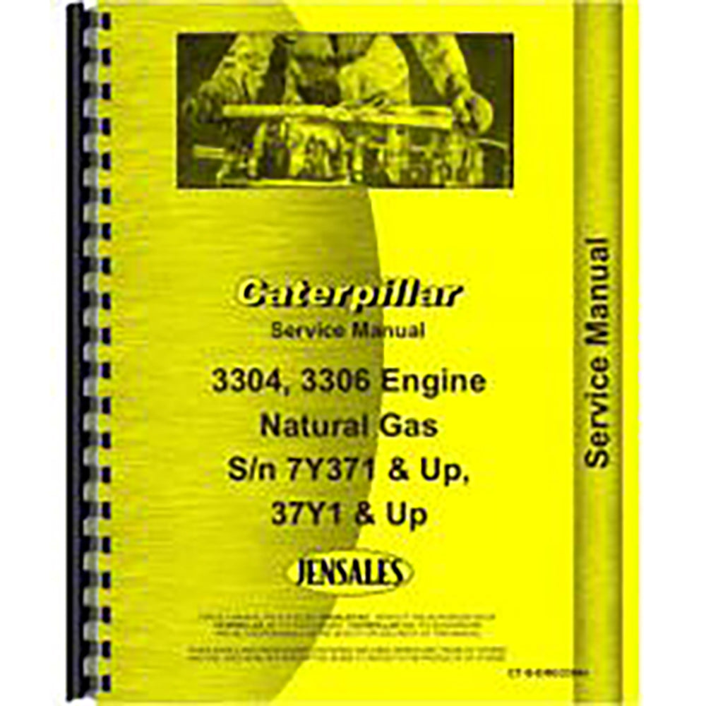 Fits Caterpillar D4E CRAWLER 27X1UP Engine Only Service Manual