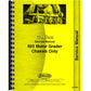 New Galion 503 grader Chassis Service Manual