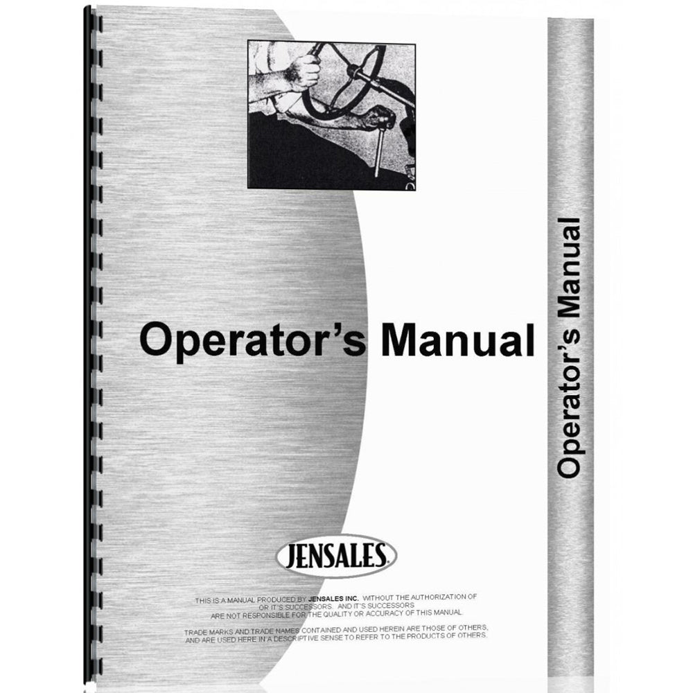 Operators Manual Fits International Harvester Replaces HO-O-T14 SHOVEL