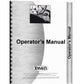 Operators Manual Fits Case/International Harvester Replaces IH-O-1255XL+