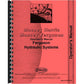 Tractor Operators Manual Fits Massey Ferguson MF 25