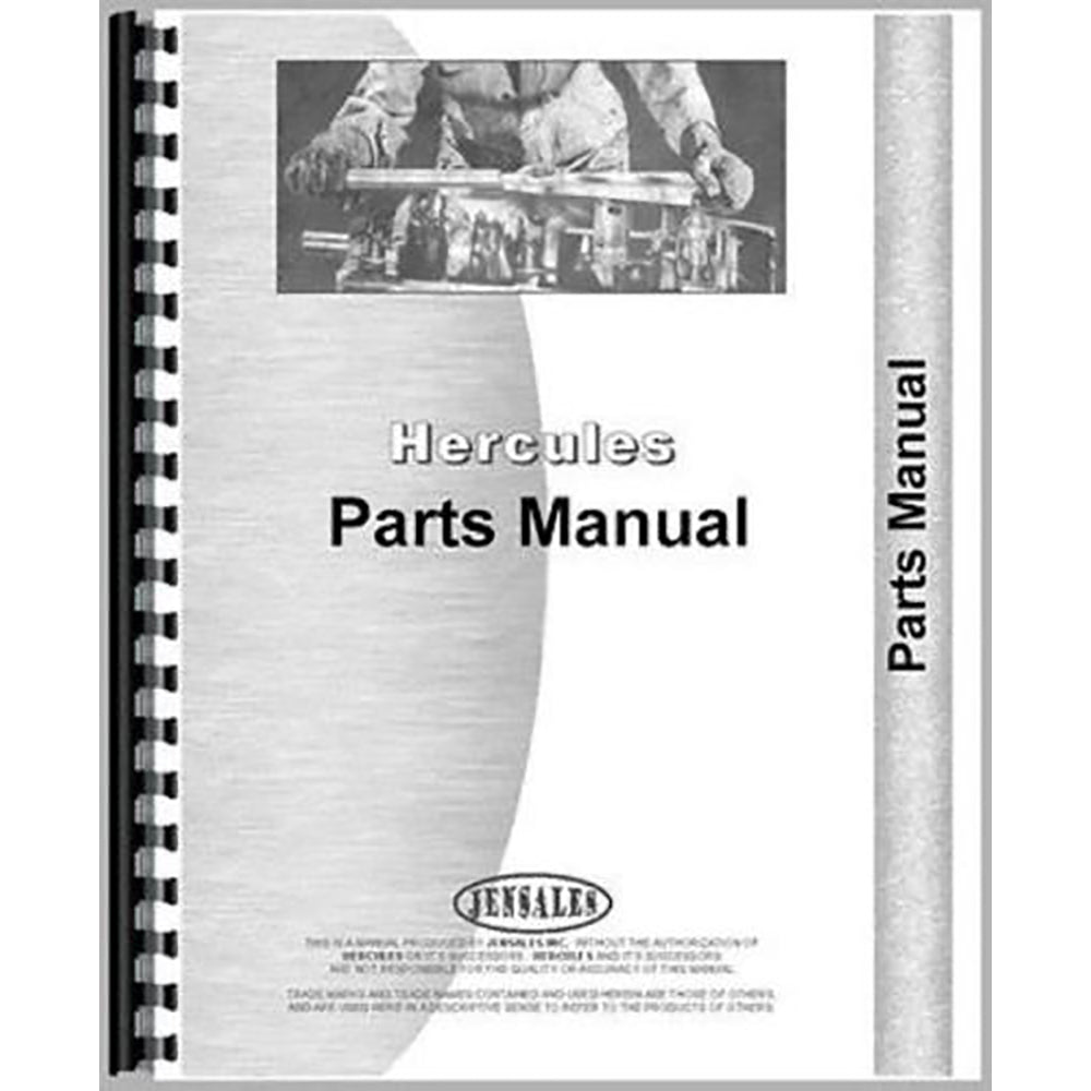 Hercules Engines TXO Parts Manual