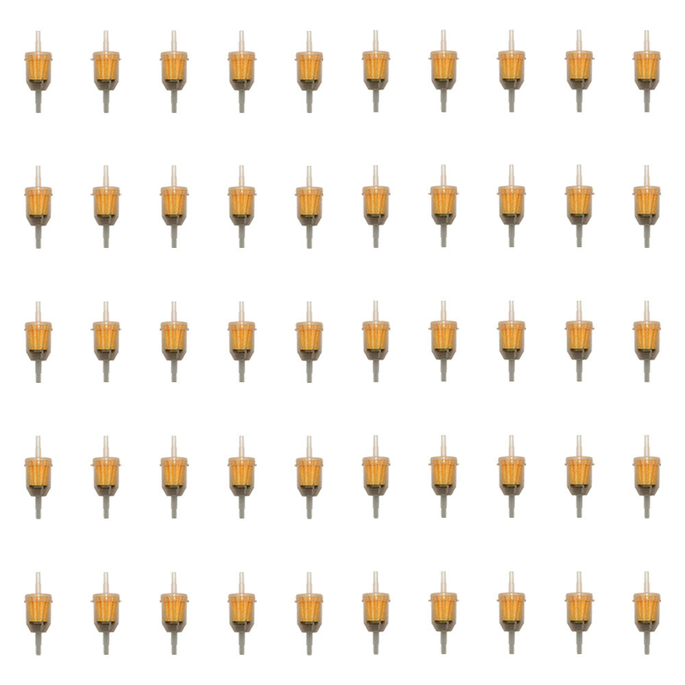 50 Pack - Fuel Filters Fits Kohler CH11-CH16 Fits Briggs and Stratton 84001895