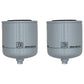 Qty 2: Fuel Filter
 Fits Terex Replaces 15601-43170