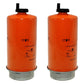 (2) Fuel Filters Fits John Deere 310J 310K 310K EP 310L 310L EP 310SJ RE522878