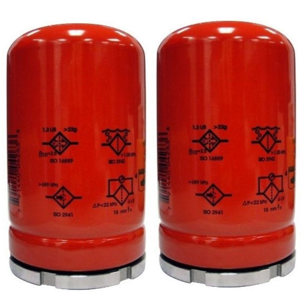 Qty 2: Lube Filter Fits Hitachi Replaces 4294128