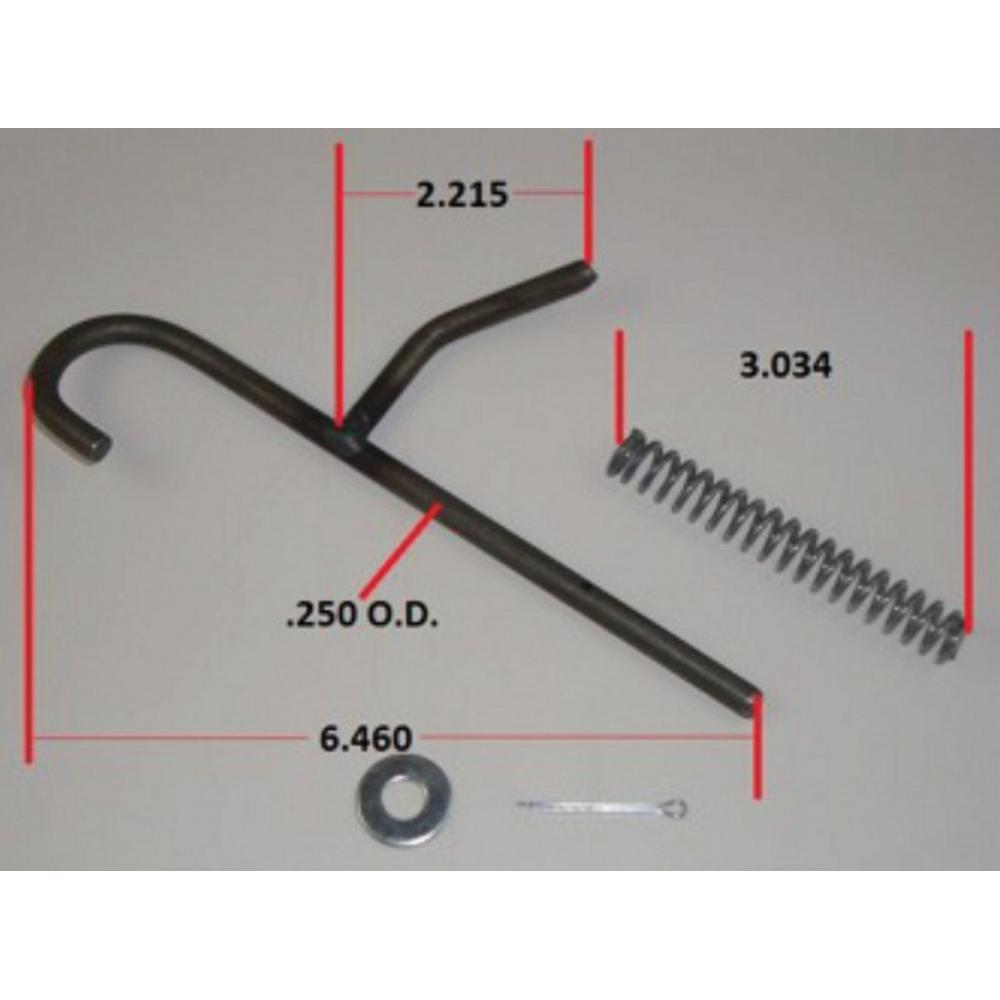 J-Hook Hardware Kit w/ 58146D & 58147D Hooks Fits International Replaces 48707DA