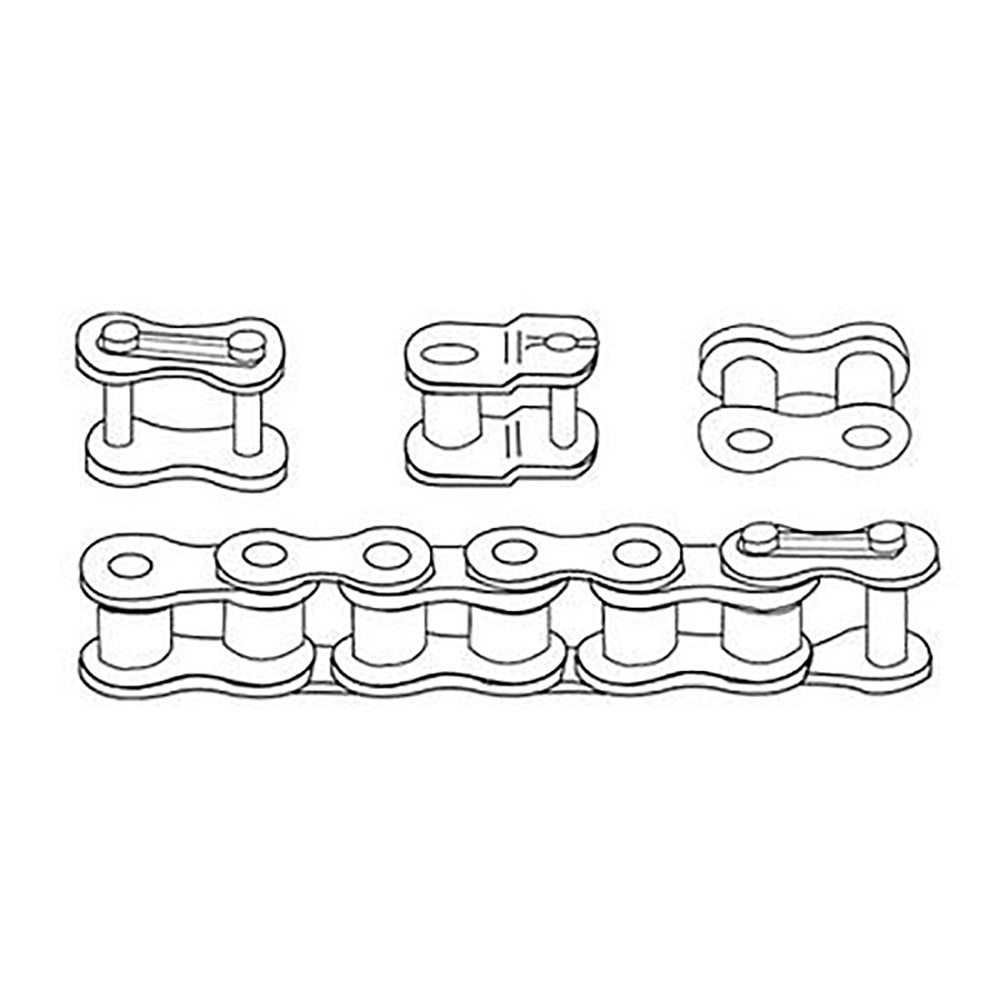 RC50 Ten Feet of 50 Roller Drive Chains Fits Case-IH Combine Models