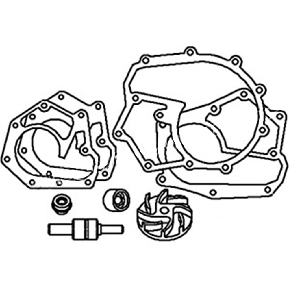 Water Pump Repair Kit Fits 3030 3120 3130 RE11346 RE11346-A RE37484 RE37484-A