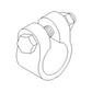 Tie Rod Clamp RE169487 Fits John Deere Tractors Fits JD 7210 7410 7510 7610 7710
