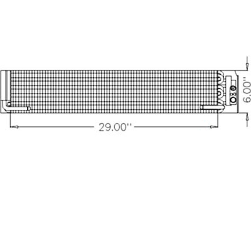 Evaporator Fits John Deere 6310 7610 7710 7810 7600 7700 7210 7410 7510 RE180243
