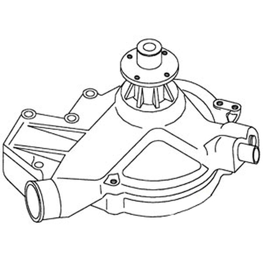 Water Pump RE20023 Fits John Deere 4430 4630 5200 5400 690B 693B 7020