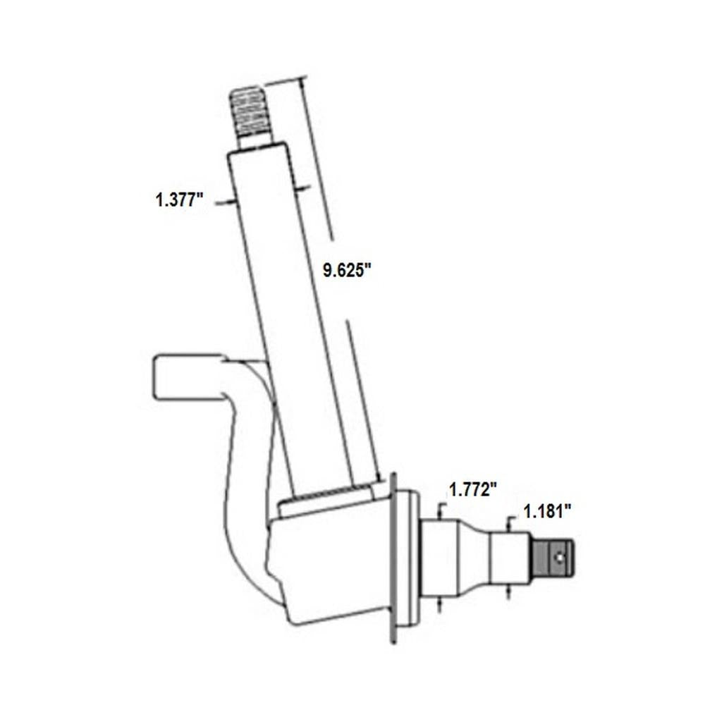 Spindle RE208804 Fits John Deere 5403 5410 5415 5420 5500 5510 5520 5615 5715
