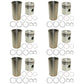RE23173 Six Early Piston Liner Kits For John Deere Tractor 500A 3020 4010 4020