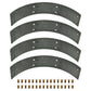Brake Lining Kit Fits Massey Harris Replaces 32194A