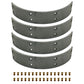 Brake Lining Kit Fits Massey Harris Replaces 32194A