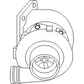 Fits John Deere COMBINE TURBOCHARGER RE36285, RE30562