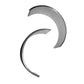 Connecting Rod Bearing (0.020") Fits John Deere Replaces AR76130