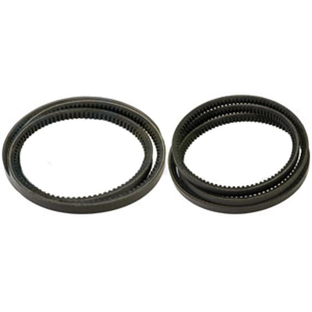 Fan Belt (Set of 2) Fits John Deere Models AR74662 AR74662-A RE29018 RE29018-A