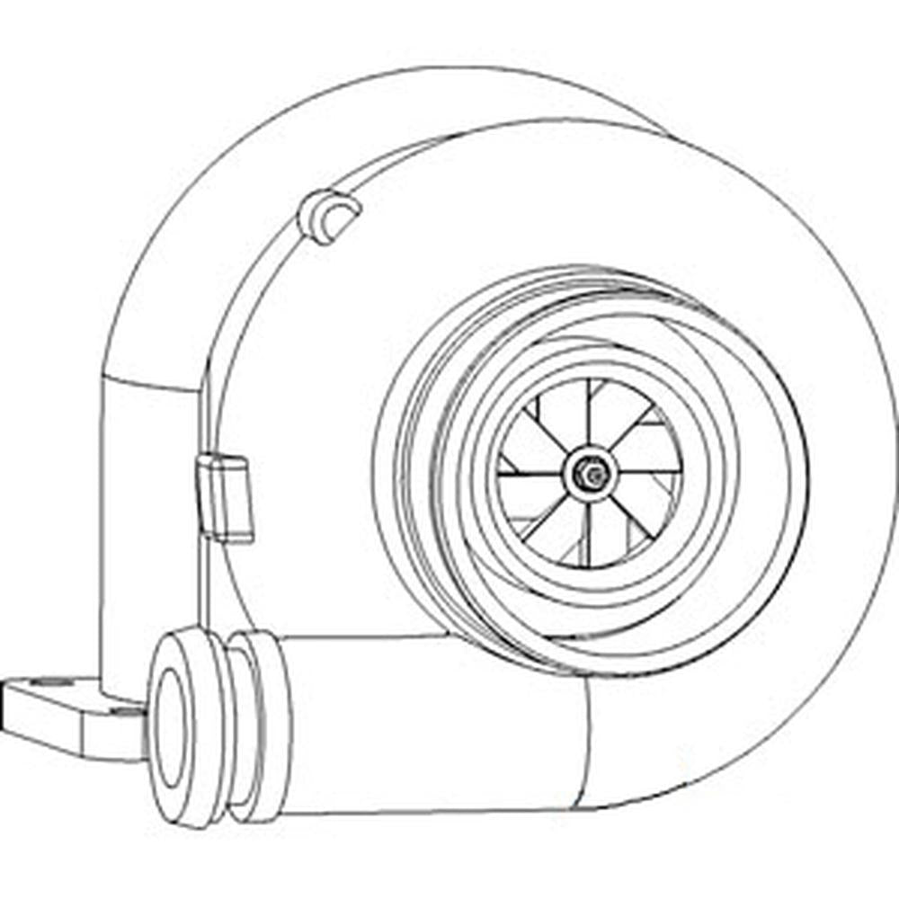 Turbocharger Fits John Deere Replaces 465355-9002