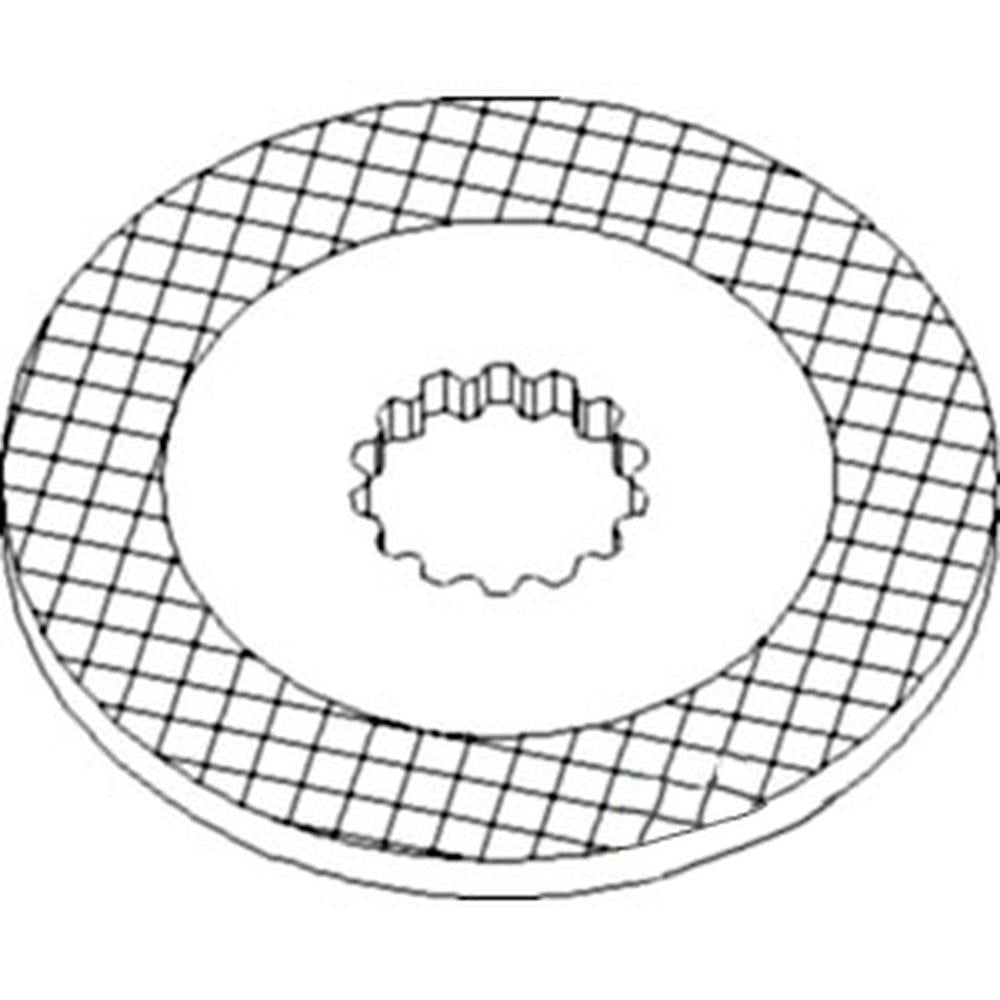 AA5258R 9230 Fits John Deere Tractor PTO Clutch Plate w Facing 50 60 70