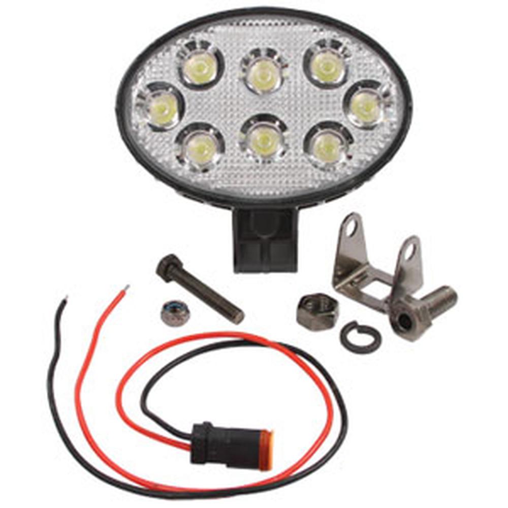 Oval LED Flood Work Lamp Fits John Deere Models