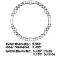 Disc RE33706 Fits John Deere 4050 4055 4250 4255