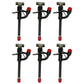 6 pcs Fuel Injector Fits John Deere 6068D Engine 6068T Engine 6506 6600